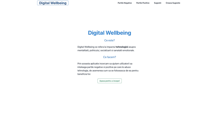 Digital Wellbeing